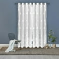 thumbnail image 1 of Safdie & Co. Curtain Dolly Embroidered 54X84L White Palm, 1 of 3