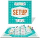 thumbnail image 1 of Juego de mesa Bezzerwizzer Setup Rummy Style Strategy para mayores de 8 años, 1 of 5