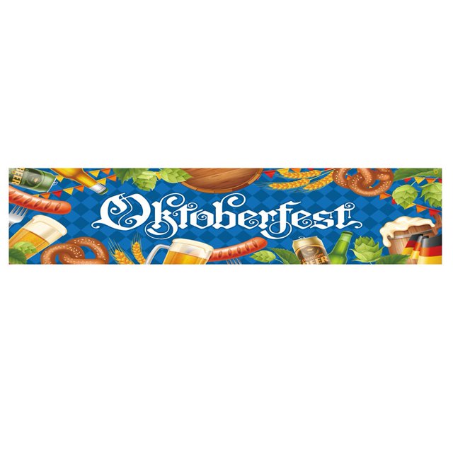 COktoberfest Festival Banner Tema colorido Festival Banner colgante para Home Bar