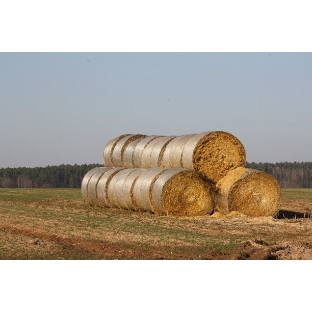 Straw Hay Bales Hay Straw Bales Landscape Meadow20 Inch By 30 Inch