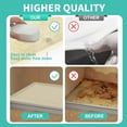 thumbnail image 6 of Secret Scope Under Sink Mat for Kitchen, Silicone Waterproof Liner, Flexible Organizer Tray with Drain Hole, 3.3 Gallons Capacity, Easy to Clean (Black, 34x22), 6 of 14