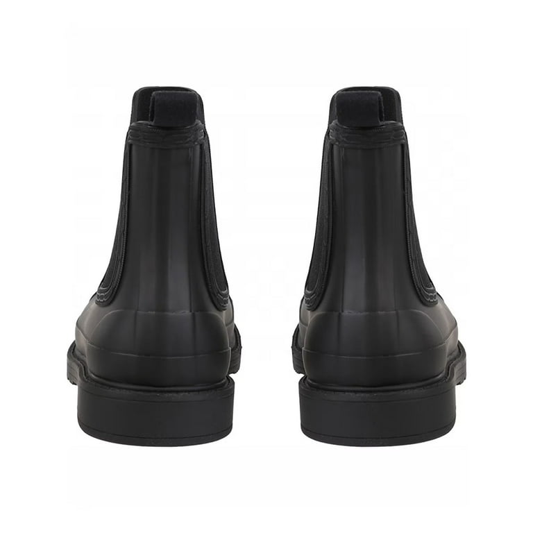 Hunter Womens Commando Chelsea Boots - Walmart.com