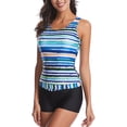 thumbnail image 4 of Traje de baño para mujer, traje de baño para mujer, cuello redondo, traje de baño para mujer, traje de baño para mujer True Excellence, 4 of 7