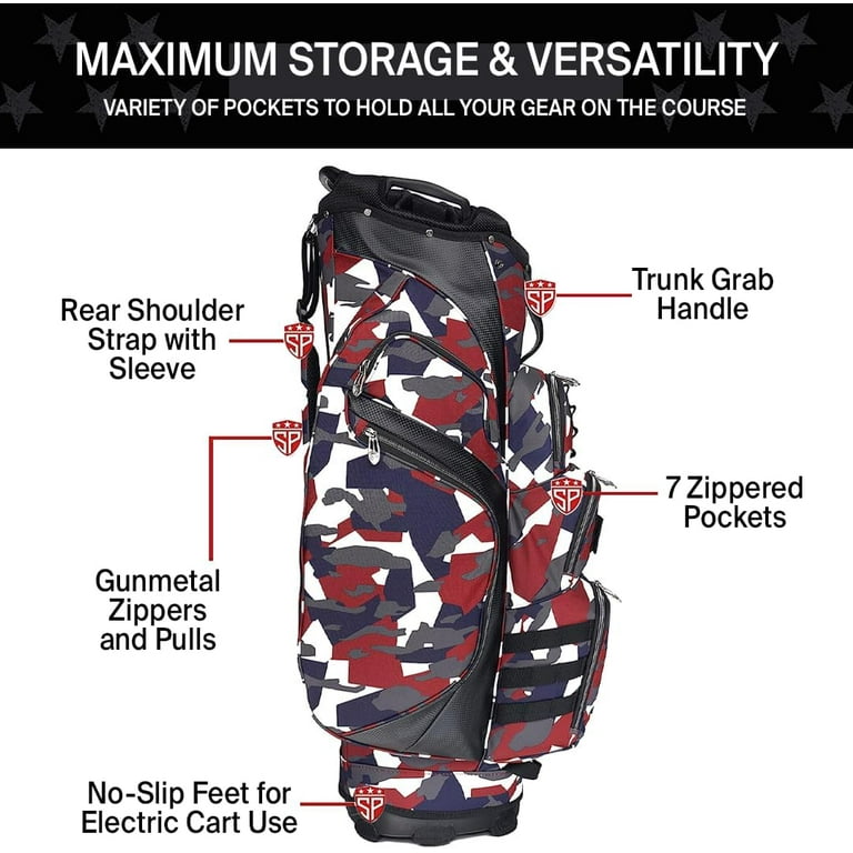Subtle patriot golf cart bag hotsell