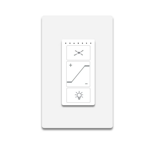 Universal ceiling Fan Wall Remote control with Adjustable 3 Speed,Light Dimmer, Smekitlly Single