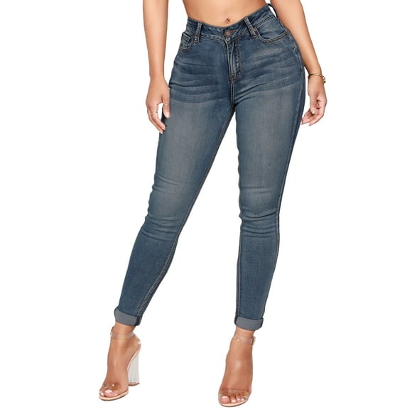 Jeans Dama Shendy Vendy Stretch Mezclilla Pantalon Dama Skinny