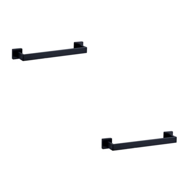 Juego de herrajes para baño Wosthever Barra de toalla Soporte de papel autoadhesivo Gancho para bata Type7 NO7