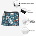 thumbnail image 6 of Balery Christmas Snowman Gift Men's Boxer Briefs, Soft and Breathable Cotton Underwear with nylon Waistband-Large, 6 of 9