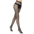 thumbnail image 4 of Lilgiuy Women's Fishnet Tights High Waist Fishnet Tights Black Fishnet Stockings Mesh Fishnet, 4 of 5