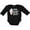 AB-Black, variant on Inktastic I Make Ice Cream Disappear What's Your Power Boys or Girls Long Sleeve Baby Bodysuit