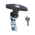 thumbnail image 4 of Cerradura Con Manija En T De Fijación, Caja De Herramientas De Aleación De Zinc, Pestillo Para Puerta De Garaje, Cerradura En T Para Remolque, Camper, Herramienta Para Camión Rv Sweethay VI006906-00, 4 of 7