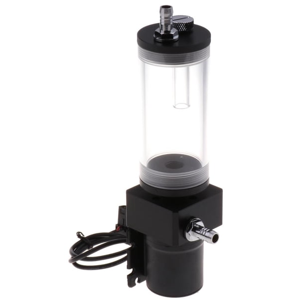 Intercambiador de calor de CPU de 800 l/h, 19 W, 12 V CC, bomba de agua, tanque, enfriador de CO2 110mm