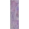 thumbnail image 2 of Addison Rugs Mayfield Washable Transitional Watercolors Purple Runner Rug, 2'3" x 7'6", 2 of 5