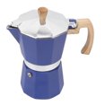 thumbnail image 4 of Stovetop Coffee Maker Aluminium Octagonal Moka Pot Coffee Maker Italian Coffee Making Pot for Home Office Blue 3 Cup 150ml, 4 of 5