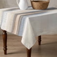 thumbnail image 4 of Beige Gray Table Cloth Waterproof Tablecloths, Abstract Grunge Mottled Neutral Texture Tablecloth Dining Table Cover for Kitchen Party Tabletop Outdoor, Square Tablecloth 54x54 Inch, 4 of 9