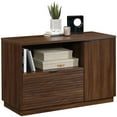 thumbnail image 5 of Home Square 2-Piece Set with Executive Desk & Storage Credenza, 5 of 21
