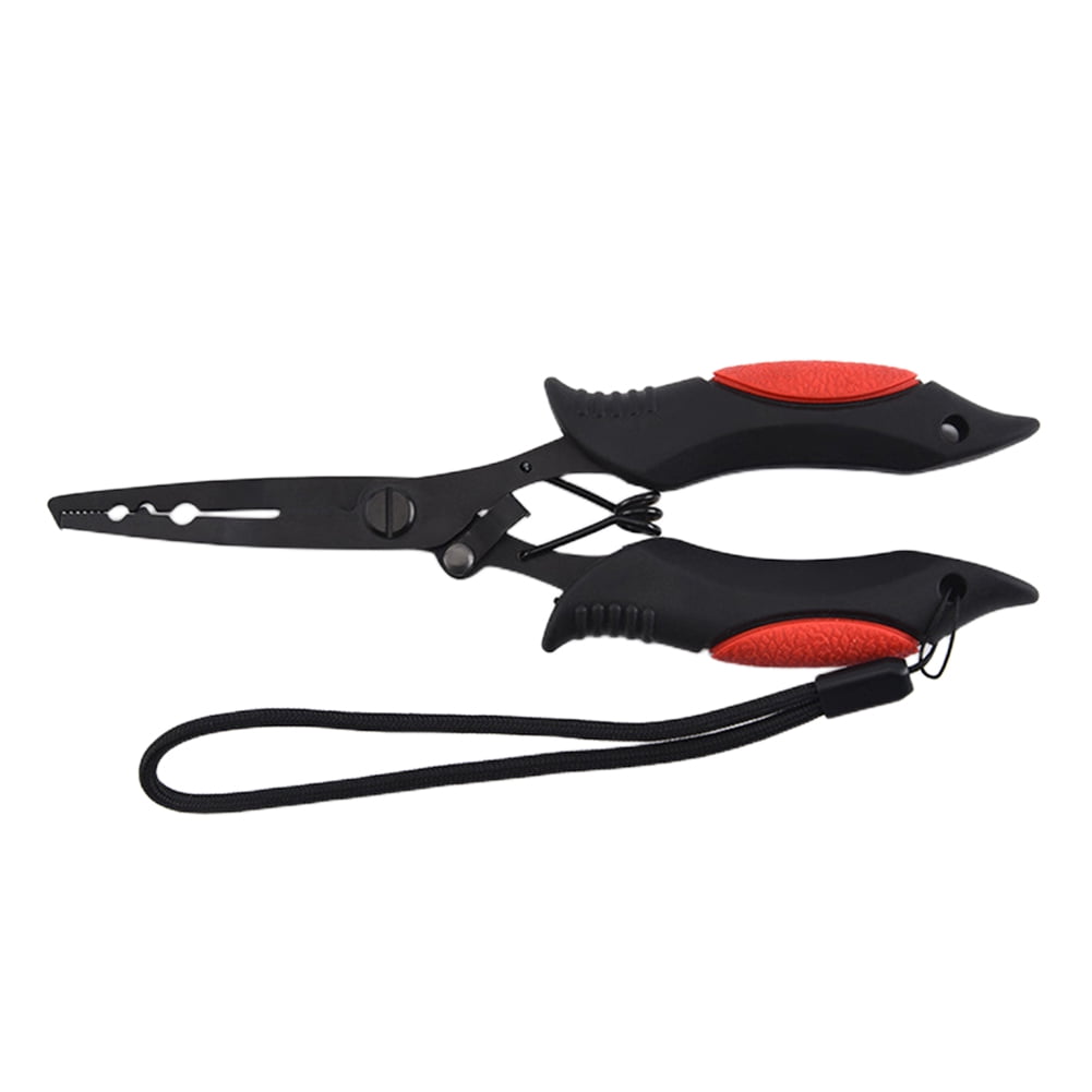 EDFRWWS Tongs Comfortable Grip control Forceps Outdoor (Red)