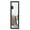 Black, variant on Costway Door Wall Mounted Mirror Full Length Hanging Wood Frame Mirror Decor Black