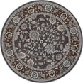 thumbnail image 2 of Art Carpet 841864104967 4 x 6 ft. Kensington Collection Jacobean Border Woven Area Rug, Gray, 2 of 3