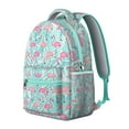 thumbnail image 2 of "Flamingo Themed Backpack - Stylish School Bookbag for Women & Men, Waterproof College Bag with Multiple Pockets, Great Gift for Students", 2 of 6