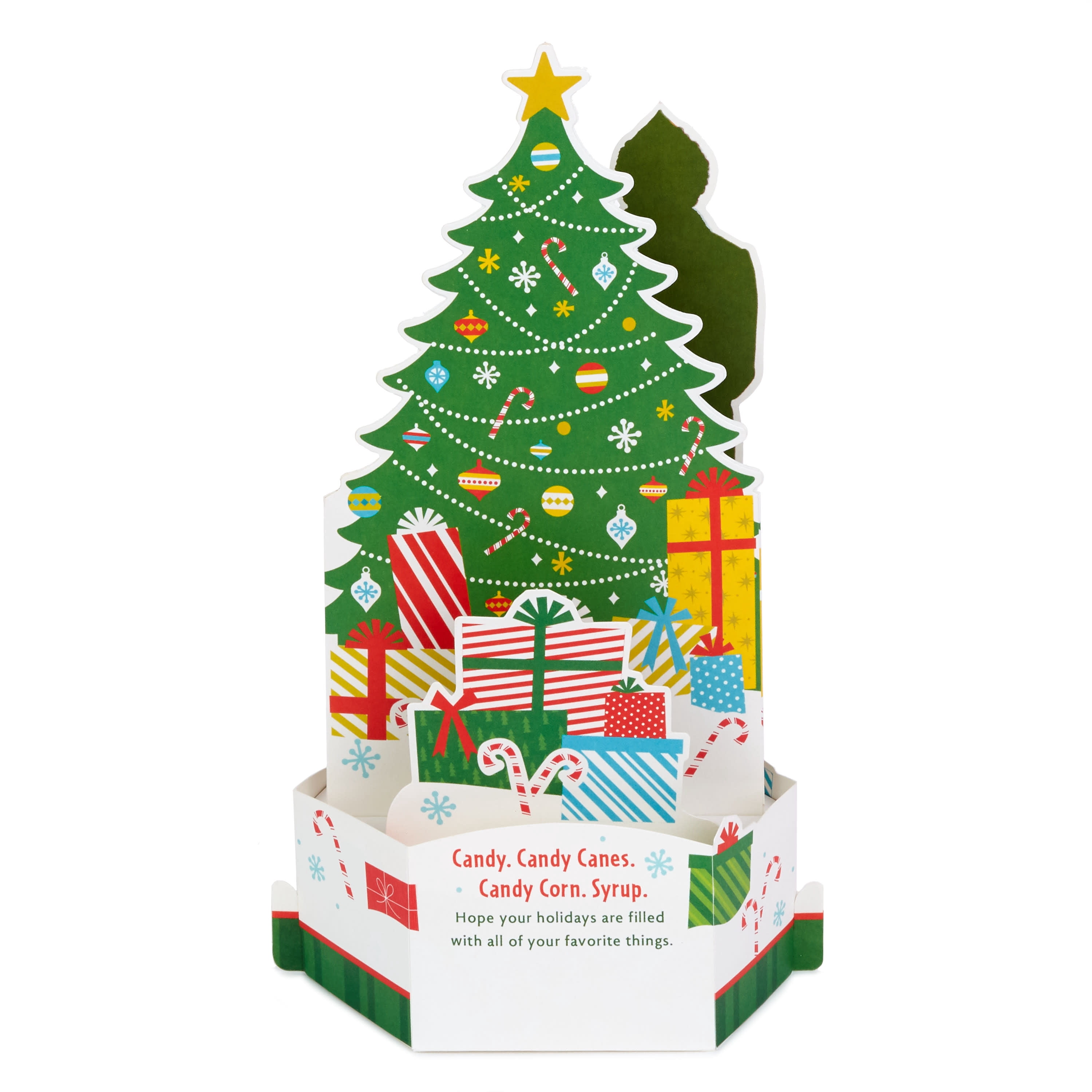 Hallmark Paper Wonder Elf Displayable Pop Up Christmas Card with Sound (Buddy the Elf)