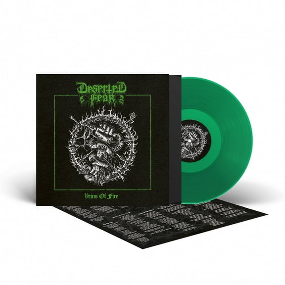 Deserted Fear - Veins of Fire - GREEN - Music & Performance - Vinyl