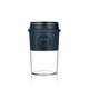 thumbnail image 1 of Billuyoard Botella de agua de 300ml a prueba de fugas para el hogar y la oficina, taza de café para adultos, taza de bebida de boca ancha portátil, color Mostrada Azul oscuro Billuyoard HA059524-01B, 1 of 6