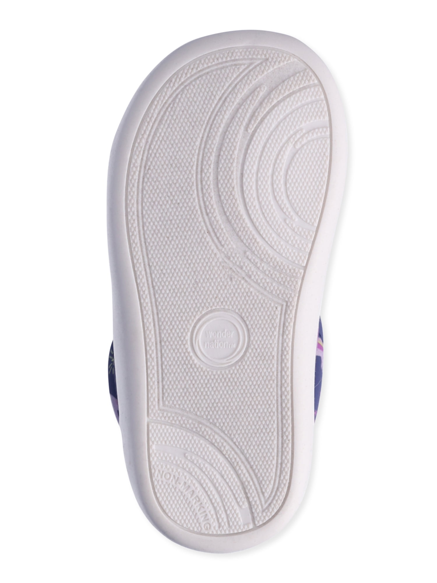 Wonder Nation Baby Unisex Adaptive Sneakers with Two Straps
