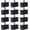 Black, variant on Moving Bags Heavy Duty Extra Large, Moving Boxes, Moving Supplies Essentials, Blue Storage Bins with Lids, Plastic Packing Totes, Storage Bags for Clothes with Handles & Zippers(Blue, 4 Pack)