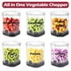 thumbnail image 4 of Picadora de Verduras y Frutas, Vaso Rebanador de Frutas, Picadora de Alimentos con Recipiente, Rebanadora Manual Rápida de Verduras, Utensilio de Cocina., 4 of 7