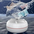 thumbnail image 1 of facefd Portable Mini Washing Machine Waterproof USB for Home Apartment Travel without switch clear box, 1 of 9