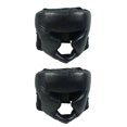 thumbnail image 3 of Casco de Kick Boxing Sonducket Protector de cabeza de PU Negro 2piezas, 3 of 5