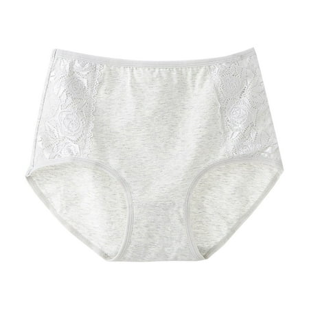 Bigersell Women s Underwear Clearance Cotton Boyshort Underwear Women Boy Shorts Panty Style P-991 Cotton Plus Size Panties Ladies Thong Briefs Mid Waist Women s Bikini Panties Silver XL
