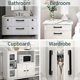 thumbnail image 5 of 10 Pieces Cabinet Handles 96mm Center Distance - Black Kitchen Door Handles Furniture Bar Handle, 5 of 5