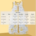 thumbnail image 5 of Baby Sleep Sack Newborn Sleeping Bag Infant Wearable Blanket Cute Print Baby Sleeping Bag Sleeveless Sleep Sack with Double Zipper Breathable Nursery Swaddle Baby Shower Transition From Swaddle, 5 of 6