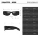 thumbnail image 2 of Deportes Ciclismo Gafas de sol polarizadas Marco grande Gafas de sol al aire libre Gafas de hombre, 2 of 5