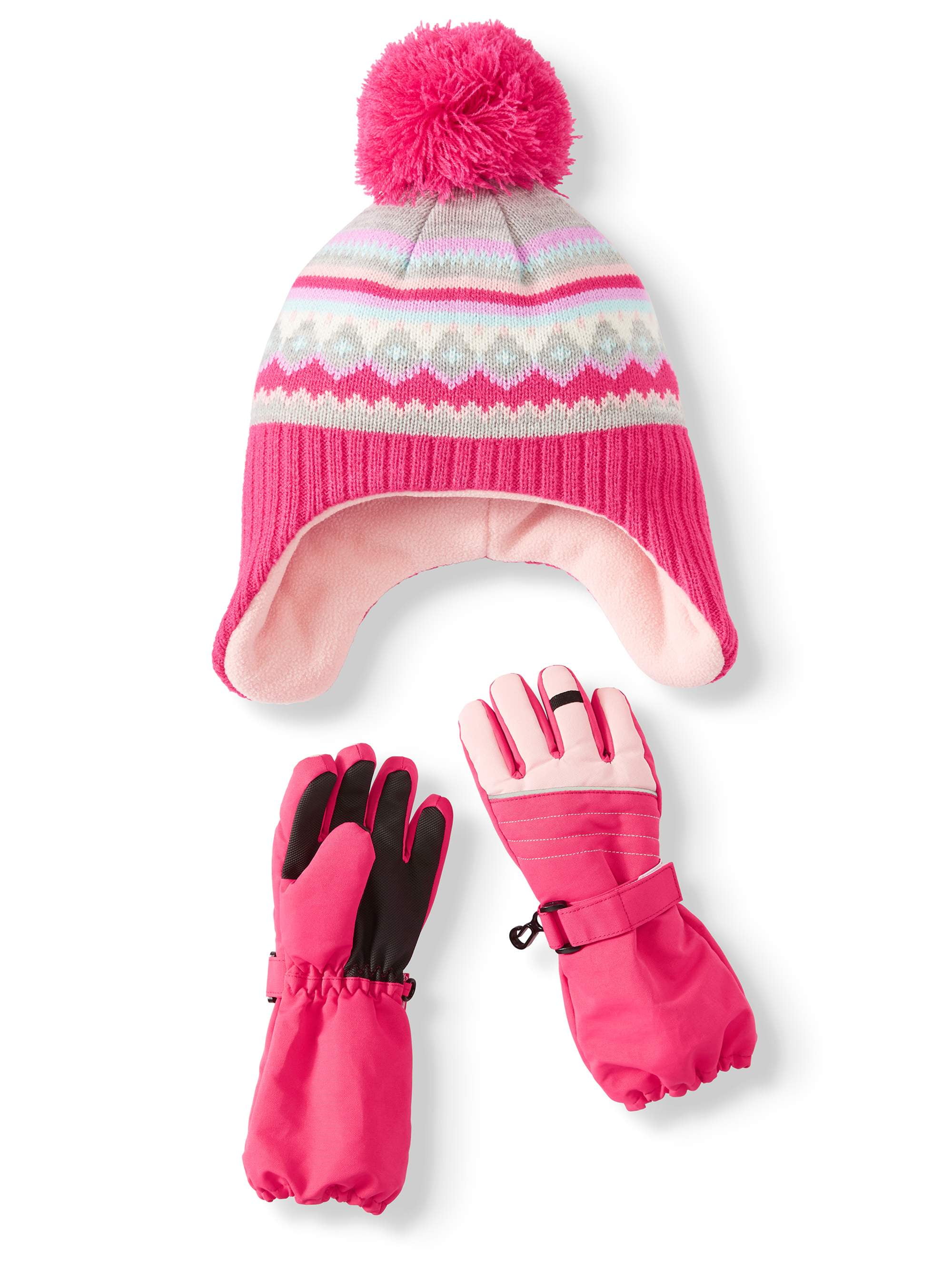Mens Ladies Kids Winter Multi-Pack Hat Gloves Scarf Beanie Mittens Thermal Warm