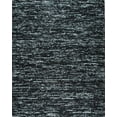 thumbnail image 2 of EORC Black Hand-Knotted Wool Contemporary Natural Modern Wool Flat Area Rug, 2 of 22