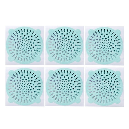 

20pcs Filter Screens Disposable Drain Sticker Hair Filter Floor Drain Sink Bathroom Cleaning Paper Drain Stopper Non-woven Fabric Disposable Anti-block Filter Screen(Green/Small/10cm)