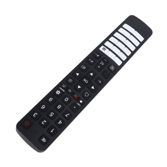 Télécommande TV, TC1882BI Prise en Main Améliorée Télécommande Résistante aux Rayures pour Télévision Intelligente