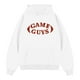 thumbnail image 2 of Gibobby Sudaderas con capucha para hombre estilo retro estampado occidental casual otoño e invierno con cordón(Blanco,M), 2 of 4