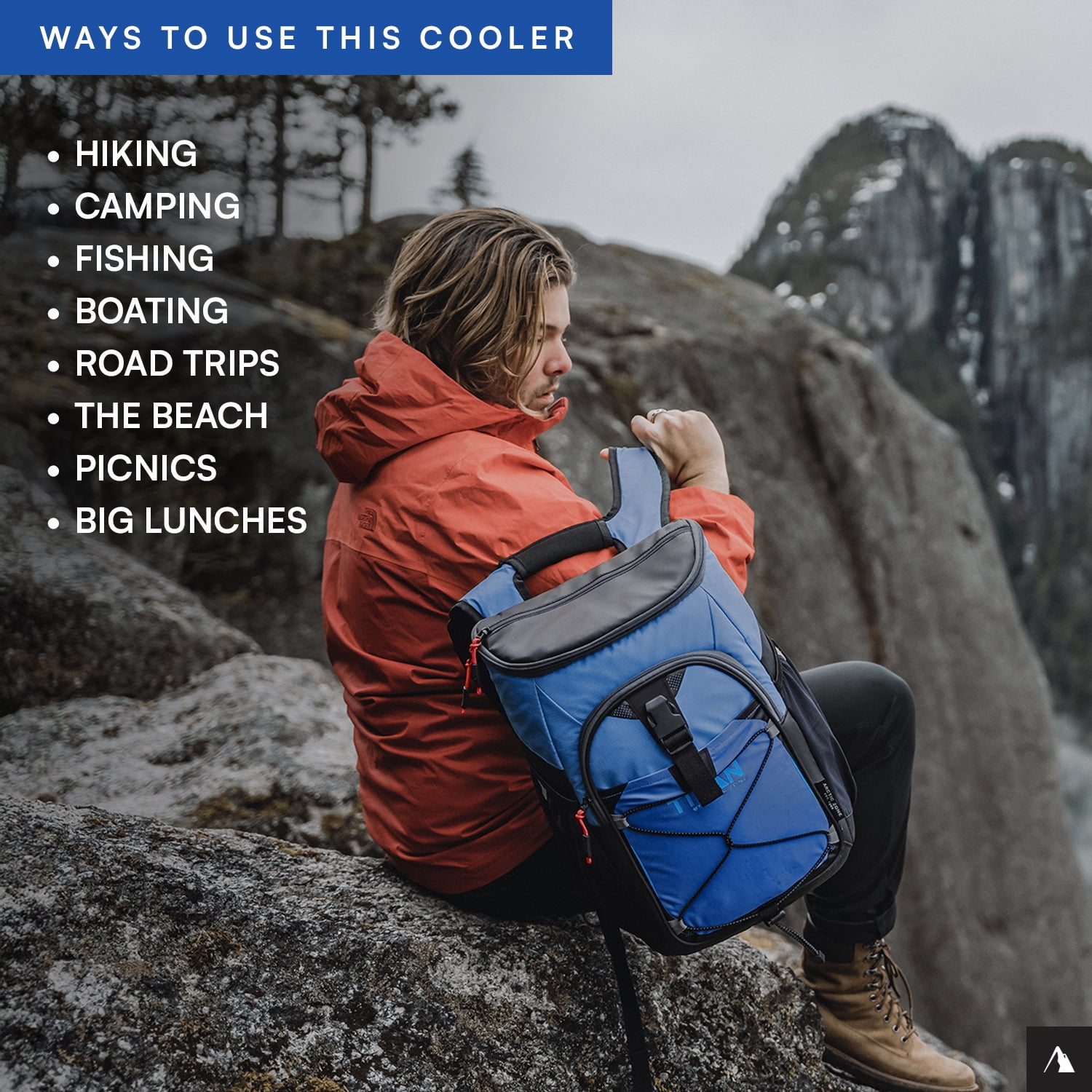 Titan by Arctic Zone 24 Can, 16 Quart Backpack Kuwait Ubuy