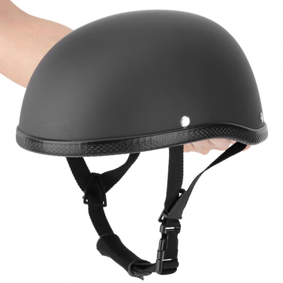 Motorcycle Helmet Motorcycle Men Helmet Half Face Helmet Motorcycle Helmet Exquisite Men Retro Half Face Helmet Matte Black