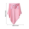 thumbnail image 3 of Hooded Baby Towel Highly Absorbent Animal Design Bath Robe for Toddler Boy Girl, 3 of 9