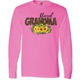 thumbnail image 3 of Inktastic Blessed Grandma Sunflowers and Leopard Print Long Sleeve T-Shirt, 3 of 5