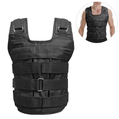 Adjustable Weighted Vest Weight Jacket Oxford Exercise Weight Loading ...