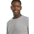 thumbnail image 4 of Chaps Men's & Big Men's Solid Cotton Crewneck Sweater, Sizes S-2XL, 4 of 4