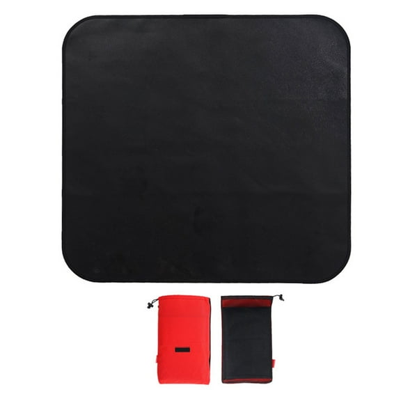 Fireproof Heat Resistant Mat Fireproof Cloth Heat Reusable ForCamping Picnic BBQ