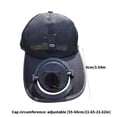 thumbnail image 5 of Misright Breathable Sun Hat Detachable Solar Powered Fan For Hiking Beach Sports, 5 of 19
