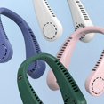 thumbnail image 3 of 2023 New Neck Fan Foldable Personal Fan Free Bladeless Fan Adjustable Portable Fan with USB Charging 3 Speeds, 3 of 5